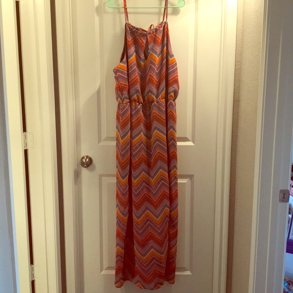 Multi-Colored Maxi